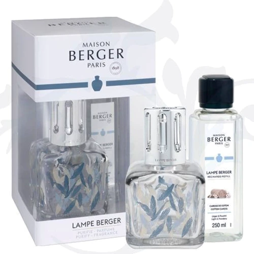 Аромалампа Maison Berger Paris ICE CUBE PLUMES 256 мл с ароматом COTTON CARESS 250 мл (4807)