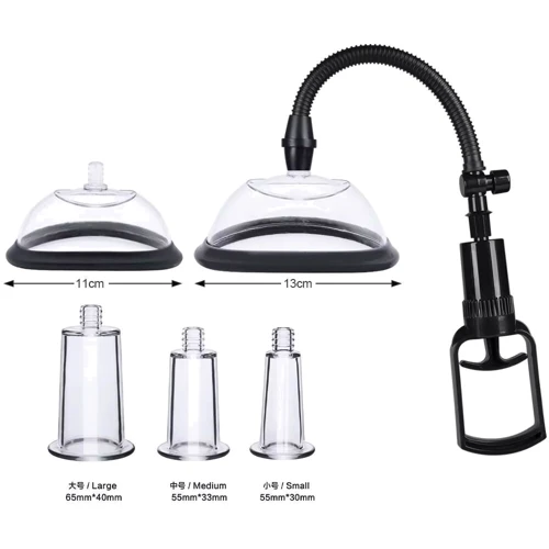 Вакуумная помпа для груди и сосков Men Powerup Passion Pump