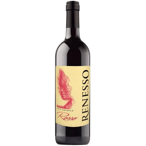 Вино Renesso Vino Rosso Semisweet червоне напівсолодке 10.5 % (0.75 л) (PLK8437021341041)