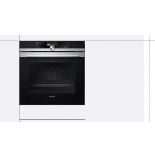Духовой шкаф электрический Siemens HB636GBS1: Размеры (ВхШхГ) 59.5 x 59.4 x 54.8 см