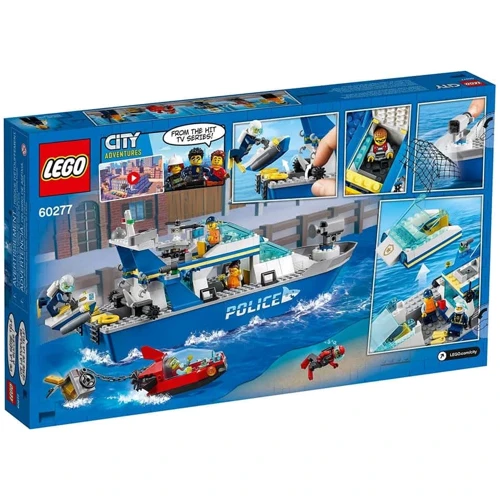 LEGO City Поліцейська патрульна човен (60277): Серія City