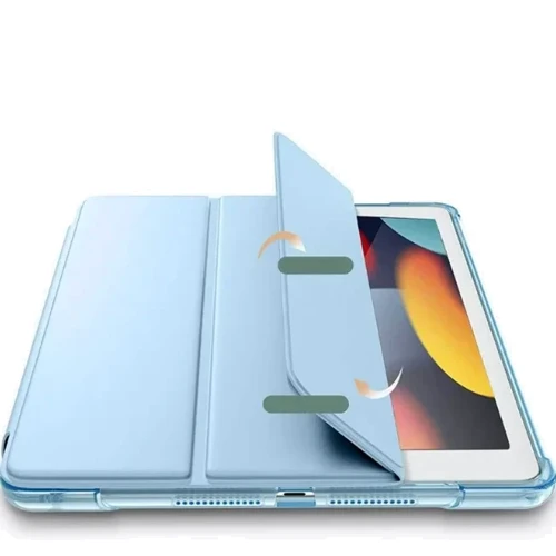 Аксесуар для iPad BeCover Case Book Tri Fold Hard Light Blue для iPad 10.2 2019-2021/iPad Air 2019/Pro 10.5 (711126): Особливості Складывается в подставку, Приятен на ощупь, Надежная защита от царапин и загрязнений, защита спереди, сзади и в углах