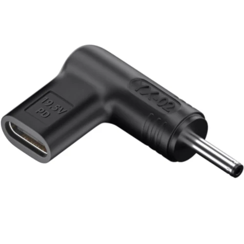Адаптер Переходник питания для ноутбуков PD Type-C to DC 3.5x1.35mm 19.5V: Интерфейс подключения USB-C