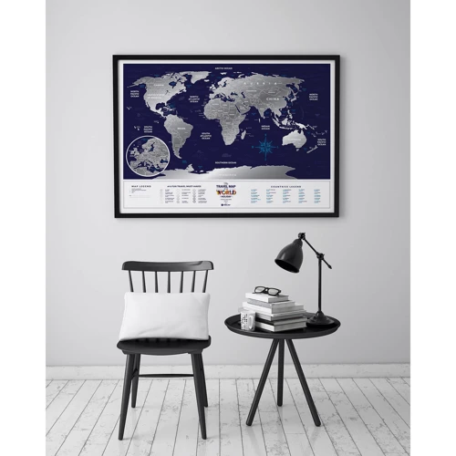 Скретч-карта світу Travel Map Holiday World (Eng) фото 4