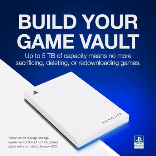 Внешний жесткий диск Seagate 5TB Game Drive for PlayStation 5 (STLV5000200) фото 7