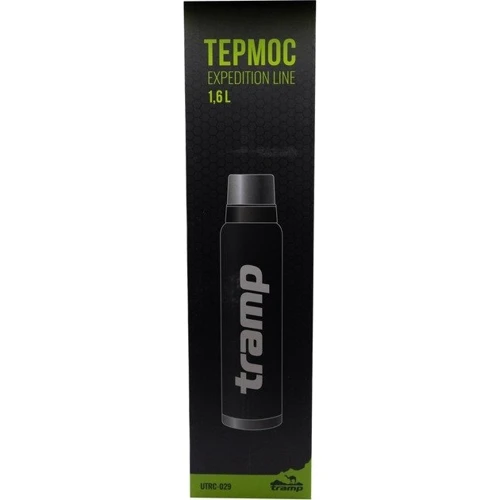 Термос Tramp Expedition Line black 1.6 л (1736.12.39): Материал колбы нержавеющая сталь