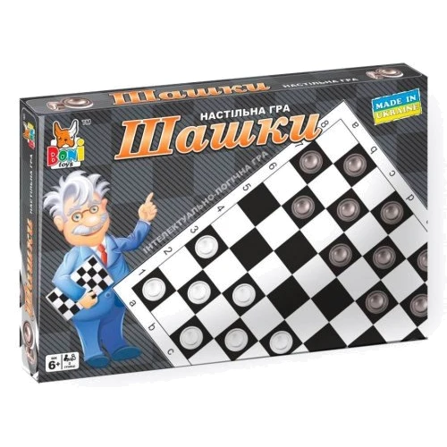 Настольная игра Шашки, Boni Toys (110)