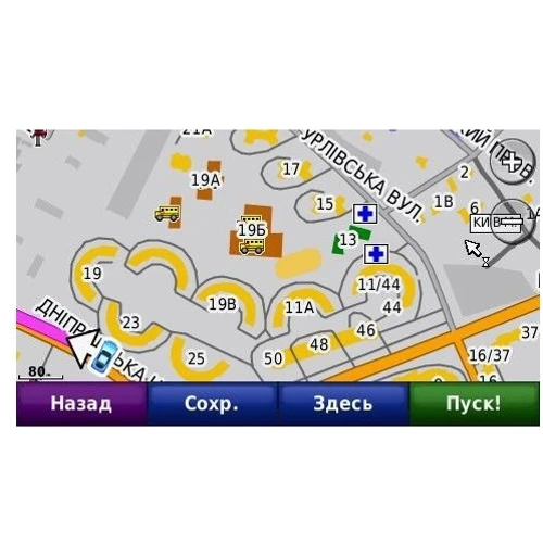 Garmin Nuvi 2495LMT Europa НавЛюкс (010-01001-05): Дисплей 4.3 "TFT (480х272 пікселів), 65 тис. Кольорів, сенсорний
