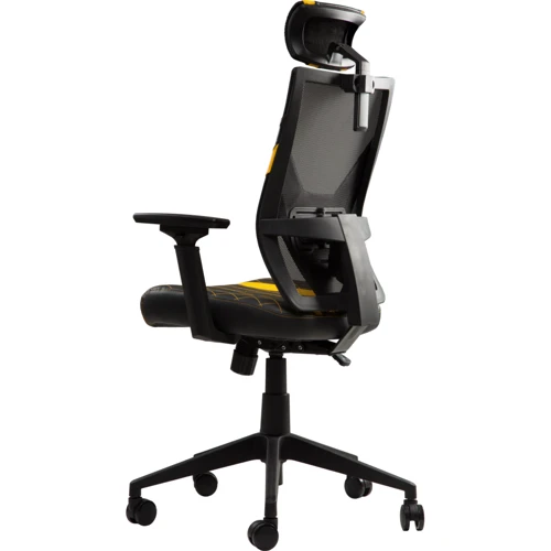 Геймерское кресло GT Racer X-6674 Black/Yellow фото 3