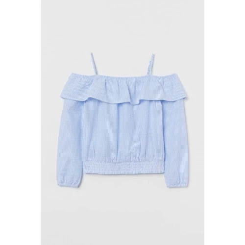 Топ H & M 1912-8134151 152 см блакитна
