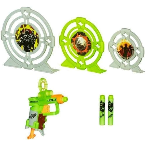 Игрушечное оружие Hasbro, Nerf Бластер Джолт с мишенями и дротиками (A6636E24): Производитель Hasbro