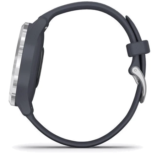 Смарт-годинник Garmin Vivomove 3s Silver Stainless Steel Bezel w. Granite Blue and Silicone B. (010-02238-00): Карти пам'яті немає