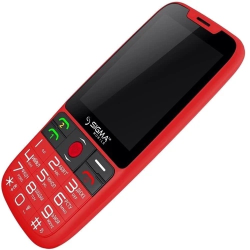 Мобільний телефон Sigma mobile Comfort 50 Elegance Dual Sim Red (UA UCRF): Камера 0.3 МП / спалах