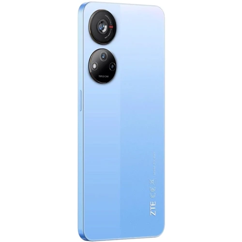 Смартфон ZTE Blade V40s 6/128Gb Blue Approved Витринный образец: Причина уценки Как новый (витринный образец): смартфон выглядит и функционирует как новый. Смартфон полностью протестирован по программе Approved, все функции работают корректно