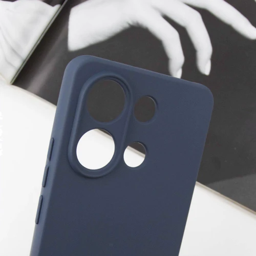 Чохол для телефона Lakshmi Case Silicone Cover Full Camera Midnight Blue для Xiaomi Redmi Note 13 5G: Матеріал силикон