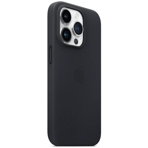 Чохол для iPhone Apple for iPhone 14 Pro Leather Case with MagSafe Midnight (MPPG3) : Тип аксесуара чехол