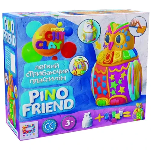 

Набор легкого прыгающего пластилина Pino Friend Пуффи 70034