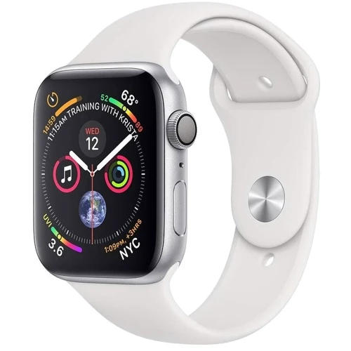 Apple Watch Series 4 40mm Silver Aluminum White Sport Band Grade B1