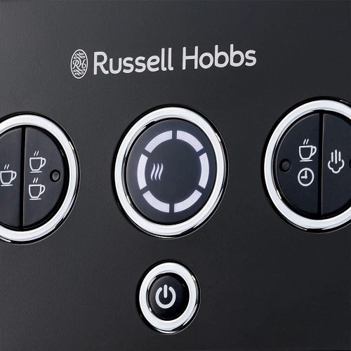 Кофеварка Russell Hobbs 26450-56: Функции Выбор объема порции, Подогрев чашек / кофейника, Одновременное приготовление двух чашек кофе