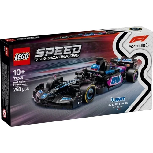 Конструктор LEGO Speed Champions Автомобіль для гонки BWT Alpine F1® Team A524 (77248): Серія Speed Champions