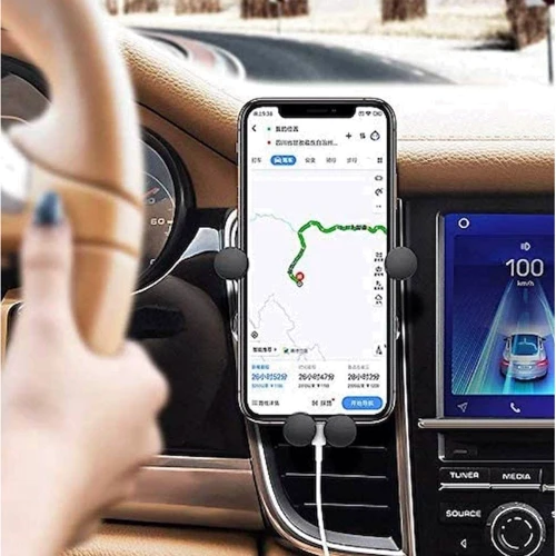 Держатель WIWU Car Holder Air Vent PL100 Space Gray: Тип автомобильный