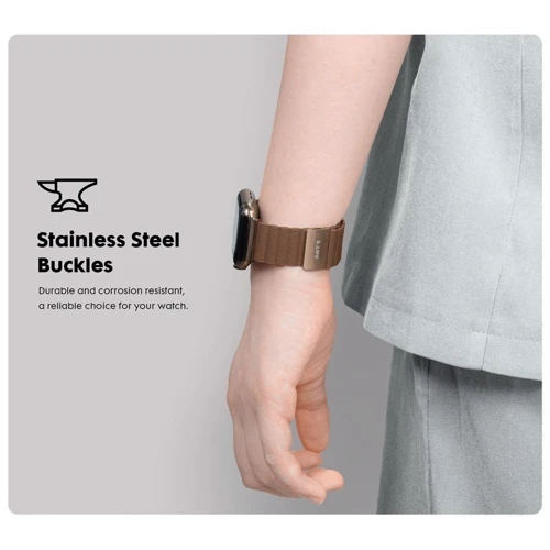LAUT NOVI LUXE Brown (L_AWS_NL_BR) for Apple Watch 38/40/41mm фото 5
