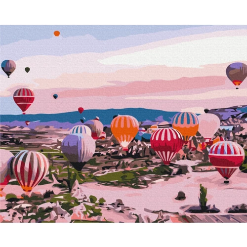 Картина за номерами Brushme Каппадокія на світанку 40x50 см (BS52587)