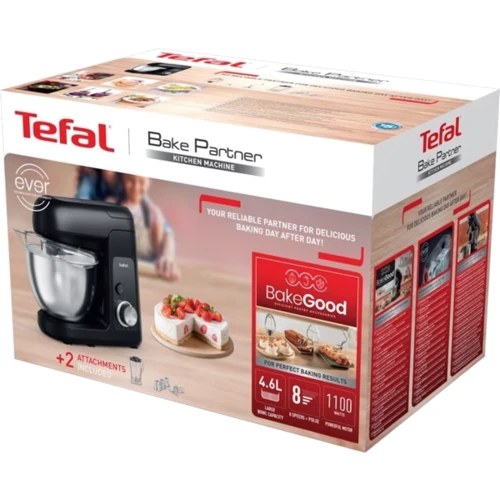 Кухонний комбайн Tefal Bake Partner QB522838: Об'єм блендера 1.25 л