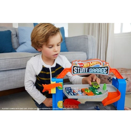Чотирьохповерховий гараж для машинок Hot Wheels: Колір разноцветный