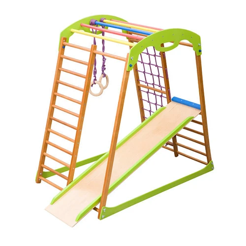 Детский спортивный комплекс для дома SportBaby BabyWood фото 8
