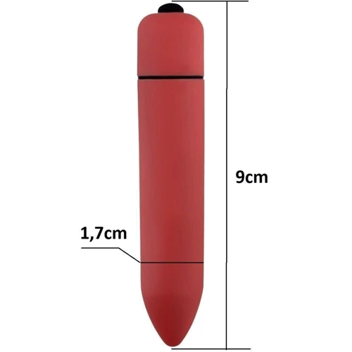 Мини вибратор (вибропуля) XESE BV05 Red