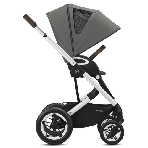 Прогулочная коляска Cybex Talos S Lux SLV Soho Grey (с бампером): Возможность установки люльки нет