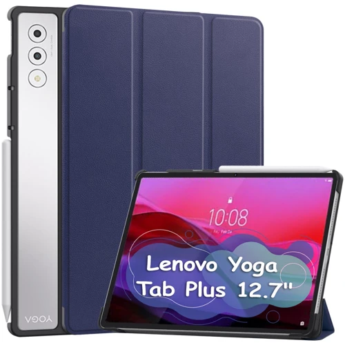 Аксессуар для планшетных ПК BeCover Smart Case Deep Blue for Lenovo Yoga Tab Plus 12.7 (713430): Цвет синий