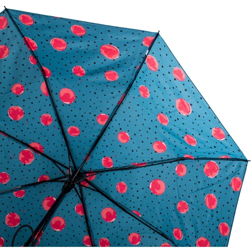 Зонт женский полуавтомат Happy Rain синий (U42281-1): Тип ручки Прямая