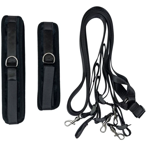 Растяжка на кровать Punishment - 5-Piece Bed Restraint Kit – Black