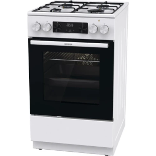 Плита комбинированная Gorenje GK5C60WJ: Тип варочной поверхности газовая
