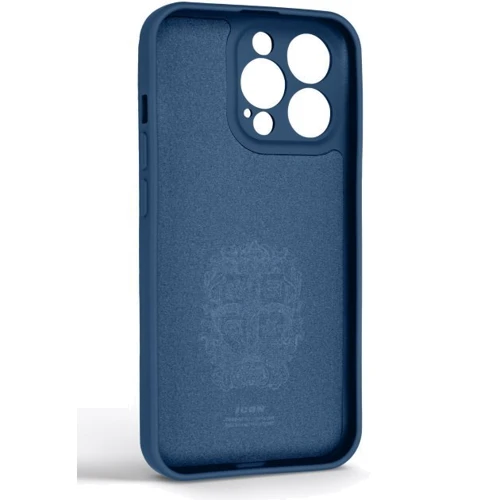 Чехол для iPhone ArmorStandart Icon Ring Blue for iPhone 13 Pro (ARM68665): Цвет синий
