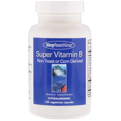 Allergy Research Group Super Vitamin B Complex 120 Caps (ALG-70340)
