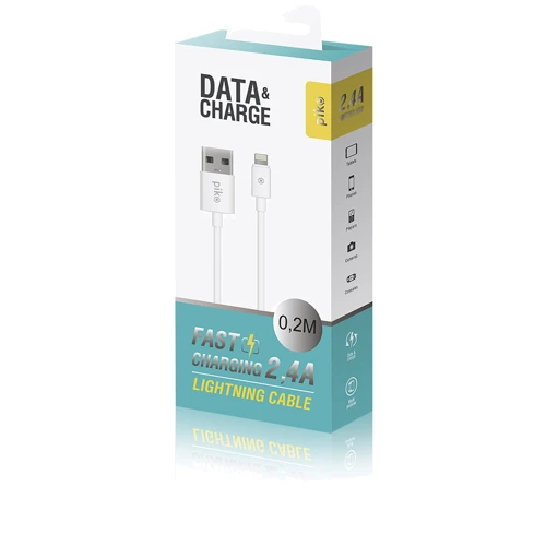 Кабель Piko USB Cable to Lightning 20cm White (CB-UL10) фото 3