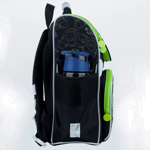 Шкільний рюкзак GoPack Education каркасний Gamer GO22-5001S-8: Спинка Ортопедическая (анатомическая)