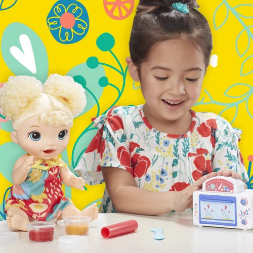 Кукла Hasbro Baby Alive "Малышка и еда" (E1947) фото 4
