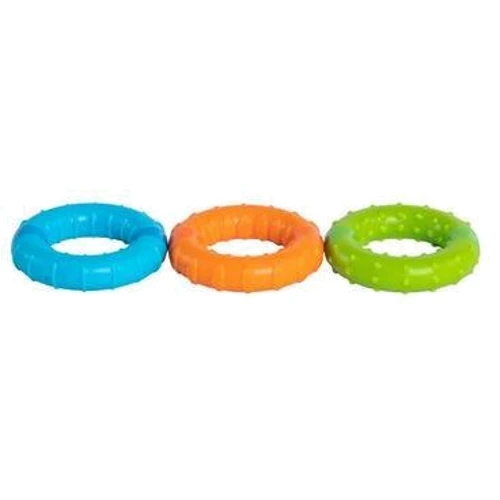 Игрушка тактильная Магнитные кольца Fat Brain Toys SillyRings 3 шт. (F269ML)