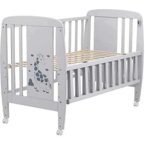 Детская кроватка Babyroom Жирафик DJO-01 серый (625358)