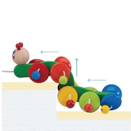 Каталка Wonderworld Веселая гусеница (WW-4000)