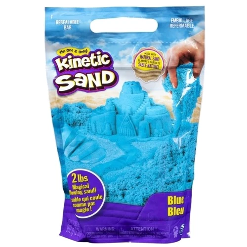 Кинетический песок Kinetic Sand Colour, синий, 907 г (71453B)