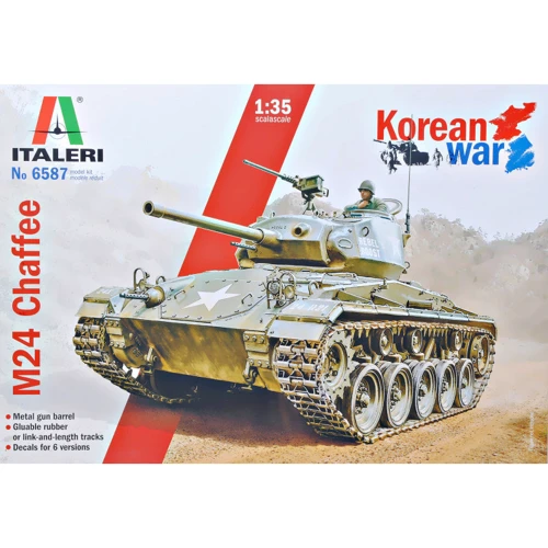 Легкий танк ITALERI M24 Chaffee (Корейская война)