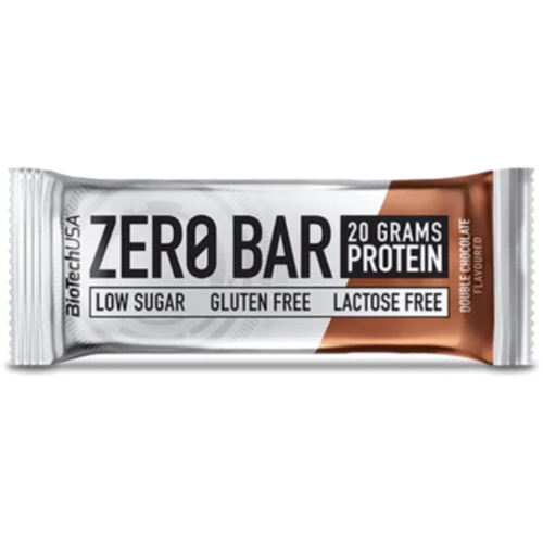 Протеїновий батончик BioTechUSA ZERO Bar 20x50g Double Chocolate: Форма випуску батончики