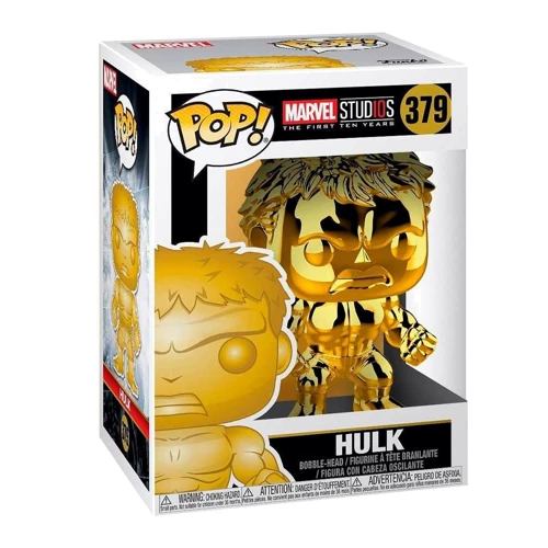 Игровая фигурка FUNKO POP! серии "Золотой Хром" - ХАЛК: Тип Персонаж мультфильма, фильма