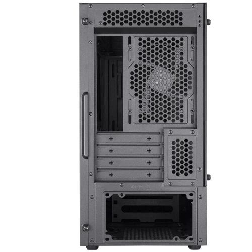 Корпус CoolerMaster MasterBox MB400L (MCB-B400L-KGNN-S00): Матеріал передній панелі пластик