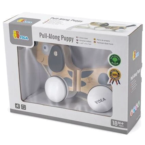 Дерев'яна каталка Viga Toys Собачка (51614)